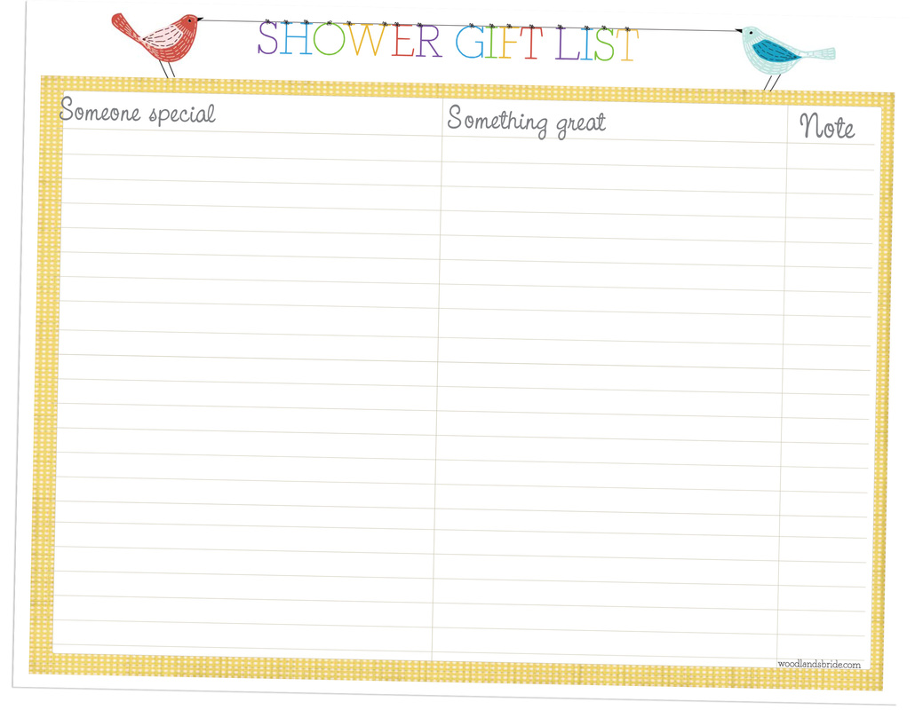 Bridal Shower Gift List Template from weddingvenueshouston.weebly.com