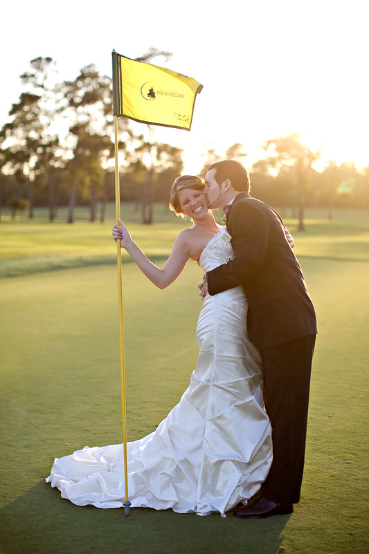 golf course wedding