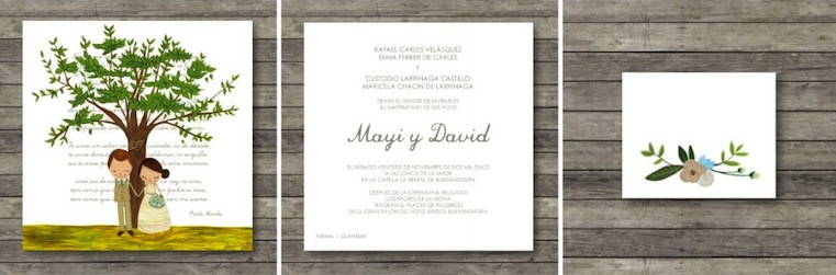 wedding invitations in The Woodlands